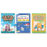 Sách- Combo 3 Cuốn Kiến Thức và Bài Tập Toán Lý Hóa Sinh Văn Anh Lớp 10 Sketchnote 3 Chương Trình (WU)