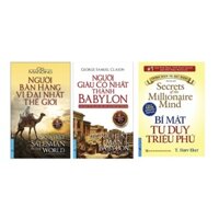 Sách - Combo 3 cuốn Người Bán Hàng Vĩ Đại Nhất Thế Giới + Người Giàu Có Nhất Thành Babylon + Bí Mật Tư Duy Triệu Phú