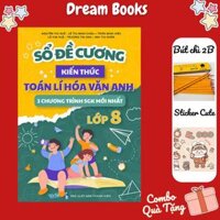 Sách - Combo 3 Cuốn Sách Lớp 8 Tổng Hợp Đầy Đủ Kiến Thức Bài Tập Toán Lý Hóa Anh Văn  3 Chương Trình SGK mới nhất - Sổ Kiến Thức