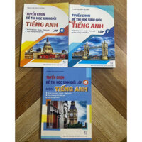 Sách - Combo 3 quyển tuyển chọn đề thi học sinh giỏi môn tiếng anh lớp 6-7-8