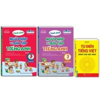Sách -Combo 3c-GLOBAL SUCCESS- Chinh phục ngữ pháp và bài tập tiếng anh lớp 3 & Từ điển tiếng việt dành cho học sinh  to
