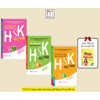 Sách - Combo 3c - Vocabulary Khám phá từ vựng HSK 1 -  5.(kèm quà tặng)