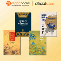 Sách - Combo 4 cuốn Quân Vương+ Nam Hoa Kinh +Đạo Đức Kinh + Ngũ Luân Thư + Cổ Học Tinh Hoa (Omega+) - SAP