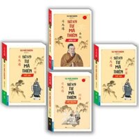 Sách - Combo 4 cuốn Sử Ký Tư Mã Thiên Trọn Bộ ( Thế gia,Bản kỷ,Liệt truyện hạ,Liệt truyện thượng)