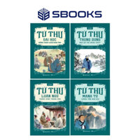 Sách - Combo 4 Cuốn Tứ Thư Đại Học + Tứ Thư Trung Dung + Tứ Thư Luận Ngữ  + Tứ Thư Mạnh Tử - Sbooks
