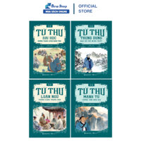 Sách - Combo 4 Cuốn Tứ Thư: Đại Học + Luận Ngữ + Trung Dung + Mạnh Tử (Sbooks)