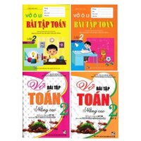 Sách - Combo 4 cuốn Vở Bài Tập Toán Cơ Bản & Nâng Cao Lớp 2 (Bám Sát SGK Kết Nối Tri Thức Với Cuộc Sống)