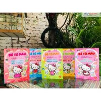 Sách - Combo 5c Bé tô màu Hello Kitty