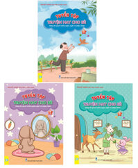 Sách - Combo 6 cuốn Tuyển tập Thơ và Truyện hay cho bé - Giúp bé phát triển Ngôn ngữ và Nhận thức 0-6 tuổi - ndbooks - combo 3q truyện