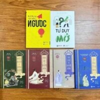 Sách- Combo 6Q- Bộ Cổ học kỳ thư + Tư duy mở + Tư duy ngược