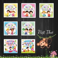 Sách - Combo 7 cuốn Dạy trẻ kỹ năng an toàn + Phát triển IQ bồi dưỡng tư duy (VTS)