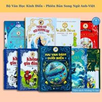 Sách - Combo 9 cuốn văn học kinh điển - Phiên bản song ngữ Anh-Việt (có file nghe audio học từ mới)