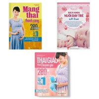 Sách: Combo Bách Khoa Thai Giáo Và Nuôi Con Khỏe Mạnh