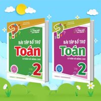 Sách Combo Bài tập bổ trợ Toán – lớp 2 (cơ bản và nâng cao) (2 Tập) - MEGABOOK