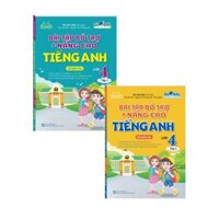 Sách - Combo Bài Tập Bổ Trợ Và Nâng Cao Tiếng Anh Lớp 4 - Tập 1 + 2 (Có Đáp Án) (Bộ 2 Cuốn) - MT