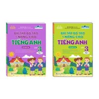 Sách - Combo Bài tập bổ trợ và nâng cao tiếng anh lớp 3 - tập 1 + 2 (có đáp án) - GLOBAL SUCCESS