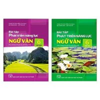 Sách - Combo Bài tập phát triển năng lực ngữ văn 6 2 tập - Sách Giáo Khoa Cánh Diều