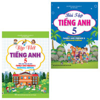 Sách - Combo Bài Tập Tiếng Anh + Tập Viết Tiếng Anh Lớp 5 (Bộ Sách Family And Friends 5 National Edition) (Bộ 2 Cuốn)(HA