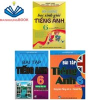 SÁCH - combo bài tập tiếng anh 6 + bồi dưỡng học sinh giỏi tiếng anh lớp 6 - biên soạn theo chương trình mới (bộ 3 cuốn)