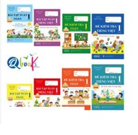 Sách - Combo Bài Tập Tuần và Đề Kiểm Tra Toán - Tiếng Việt 1 - Kết nối tri thức với cuộc sống - Cả Năm 8 cuốn