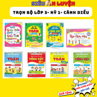 Sách- Combo Bộ Sách Lớp 3 (8 Cuốn Kì 1)- Chương Trình Cánh Diều Theo Chuẩn Bộ Giáo Dục