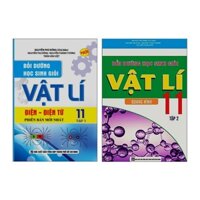 Sách - Combo Bồi Dưỡng Học Sinh Giỏi Vật Lý 11 (tập 1 + tập 2) - KV