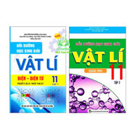 Sách - Combo Bồi Dưỡng Học Sinh Giỏi Vật Lý 11 (tập 1 + tập 2)