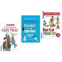 Sách - Combo Cẩm Nang Con Trai  Bạn Trai Tháo Vát  Giải Ngố Cho Con Trai - First News