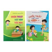 Sách - Combo chiến thuật viết văn tiểu học Tập 1Tập 2