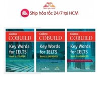 Sách - Combo Collins Cobuild - Key Words For IELTS : (Book 3: Advanced) (Book 2: Improver) (Book 1: Starter)