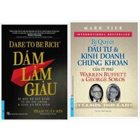 Sách - Combo Dám Làm Giàu  Bí Quyết Đầu Tư Và Kinh Doanh Chứng Khoán - FirstNews