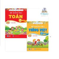 Sách - Combo Đề Kiểm Tra Toán và Tiếng Việt Lớp 2 - Cánh Diều - Học Kì 1 2 cuốn