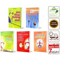 Sách - Combo Diện Chẩn ABC + Chữa Bệnh Bằng Đồ Hình + Điều Khiển Liệu Pháp + Ẩm Thực Dưỡng Sinh + Âm Dương Khí Công
