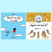 Sách - Combo Đời về cơ bản là buồn cười - Người nói đạo lý thường sống khá giả (Lê Bích) (Nhã Nam)