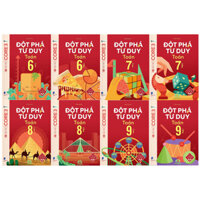 Sách - Combo Đột phá tư duy Toán 6-9 - Tập 1+ 2 - dùng chung cho các bộ SGK theo trương trình mới