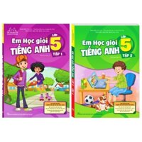 Sách - Combo Em Học Giỏi Tiếng Anh Lớp 5 (2 Tập)