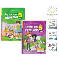 Sách - Combo Em học giỏi tiếng Anh lớp 5 (trọn bộ 2 tập)