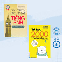 Sách - Combo Giải Thích Ngữ Pháp Tiếng Anh + Tự Học 2000 Từ Vựng Tiếng Anh Theo Chủ Đề (Bộ 2 Cuốn) - ZEN