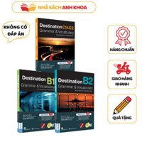 Sách - Combo Giáo trình Destination Grammar & Vocabulary B1, B2, C1&C2 (không đáp án) - MC