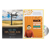 Sách - Combo gửi tôi thời Thanh Xuân song ngữ Trung việt có phiên âm MP3 nghe  Hack nhanh kỹ năng nghe tiếng Trung DVD tai liêu