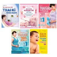 Sách: Combo Hành Trình Thai Giáo TB + Bách Khoa Thai Nghén + Bách Khoa 0-3 Tuổi TB + Mang Thai Thành Công + Tri Thức TB