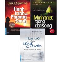 Sách - Combo Hành trình về phương Đông + Minh Triết trong đời sống + Hoa trôi trên sóng nước - Tác giả Nguyên Phong