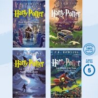 Sách - Combo Harry Potter 4 Tập (Tập 1 - 4) - TRẺ