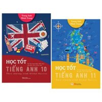 Sách - Combo Học Tốt Tiếng Anh lớp 10 + 11 - Trang Anh (Bộ 2 quyển, lẻ tùy chọn)