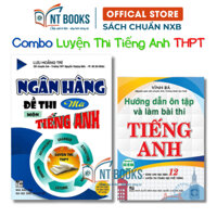 Sách - Combo Hướng Dẫn Ôn Tập Và Làm Bài Thi Tiếng Anh 12 + Ngân Hàng Đề Thi Mới Môn Tiếng Anh Luyện Thi THPT - HA