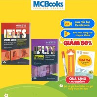 Sách - Combo Ielts Mike - Ielts Listening And Ielts Speaking - Dành Cho Người Tự Học - Kèm App Online