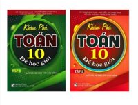 Sách - Combo khám phá toán 10 để học giỏi  Tập 1  Tập 2