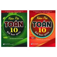 Sách - Combo khám phá toán 10 để học giỏi ( Tập 1 + Tập 2 )