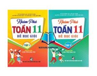 Sách - Combo Khám phá toán 11 để học giỏi - tập 1 2 dùng kèm sgk chân trời sáng tạo