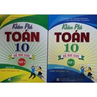 Sách - Combo Khám Phá Toán Lớp 10 Để Học Giỏi - Tập 1+2 ( Dùng Kèm SGK Chân Trời Sáng Tạo) (HA-MK)